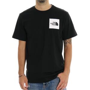 T-SHIRT LOGO BOX THE NORTH FACE NERO